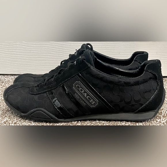 Coach Shoes - COACH Women's Signature BLACK  Athletic SNEAKERS Shoes~Size 7M~Remonna~